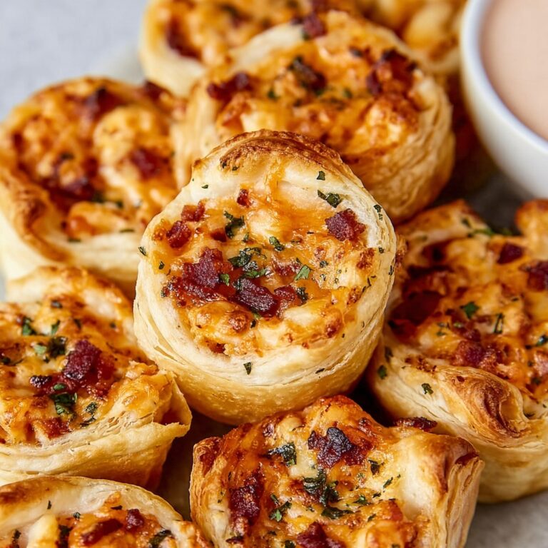 BBQ Chicken Pastry Puffs Recipe