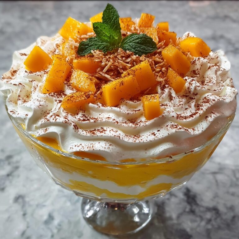 Mango Cheesecake Trifle Recipe