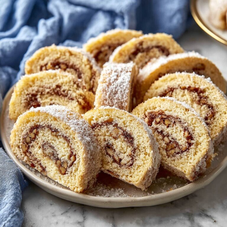 Italian Nut Roll Cookies Recipe