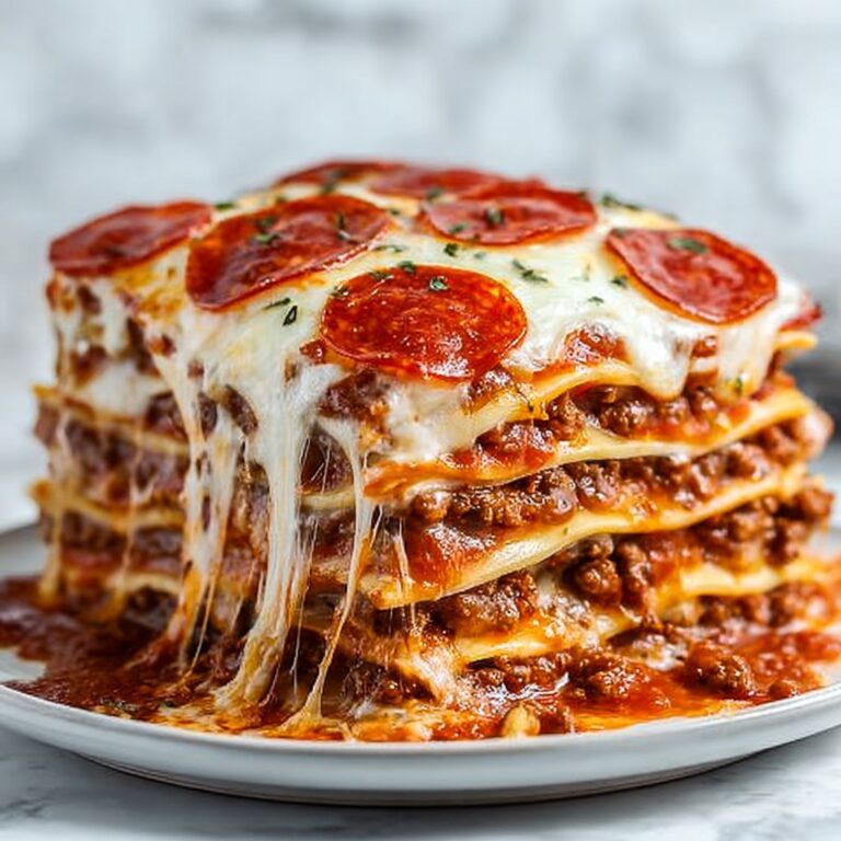 Ultimate Cheesy Pizza Burger Bake Recipe