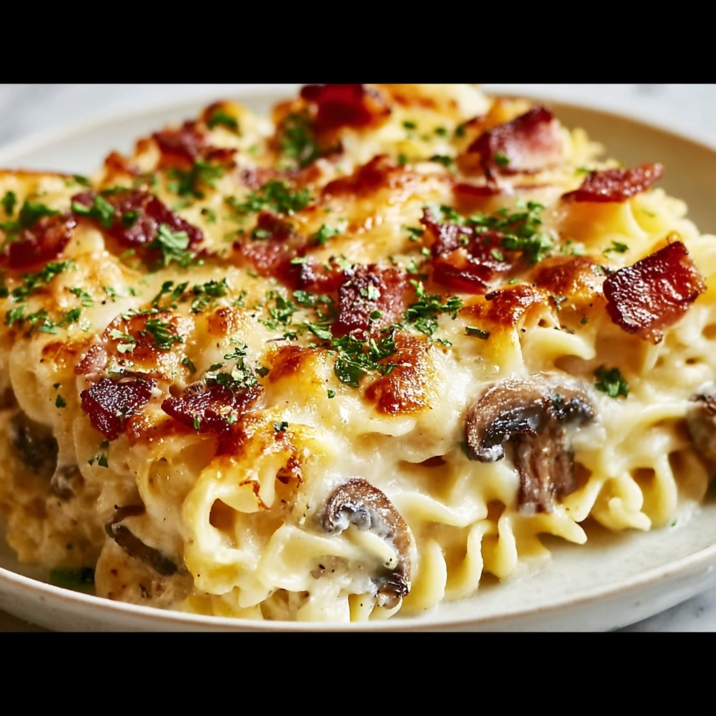 Chicken Alfredo Bake Recipe - Recipe Image