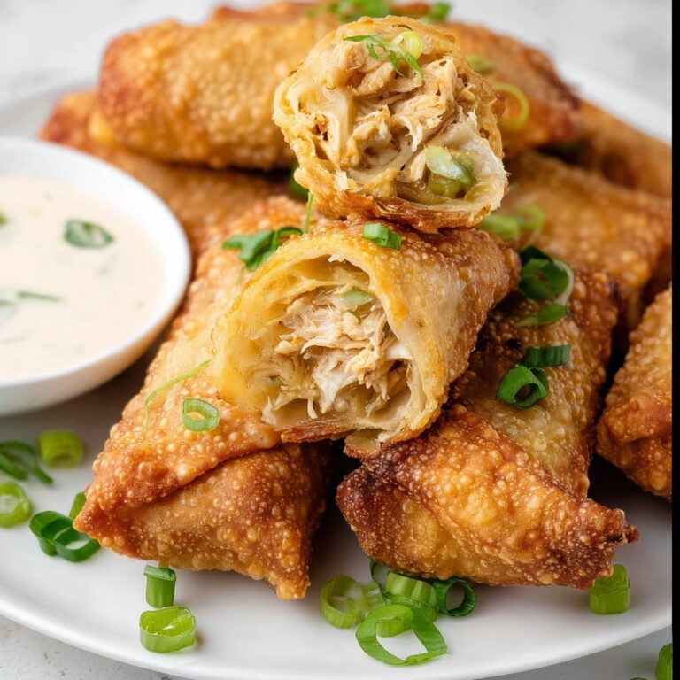 Air Fryer Buffalo Chicken Egg Rolls Recipe