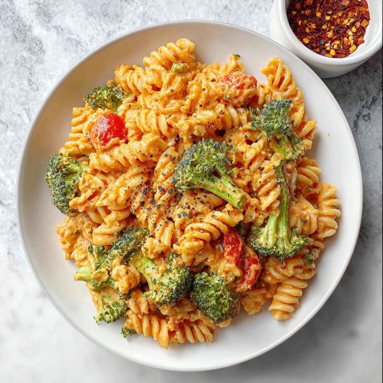 Creamy Tomato Pasta with Broccoli Recipe