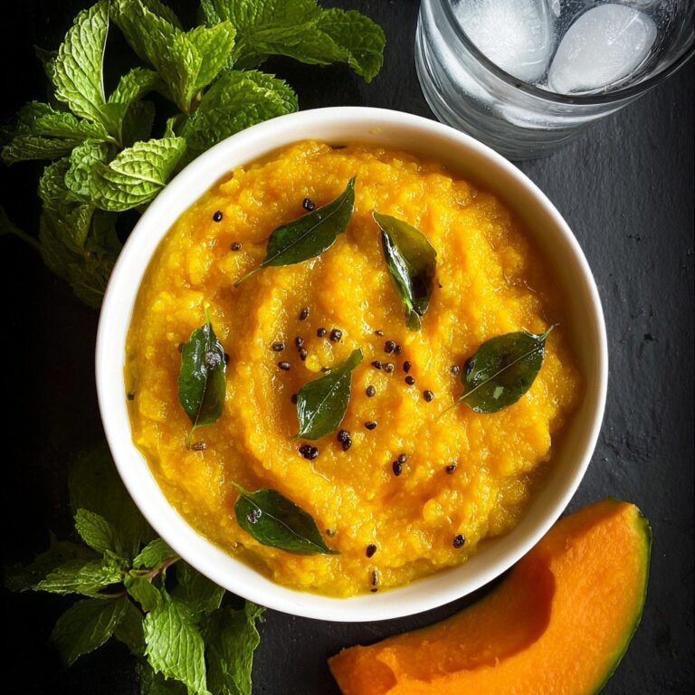 Pumpkin Erissery | Mathanga Erissery | Pumpkin in Spiced Coconut Sauce Recipe