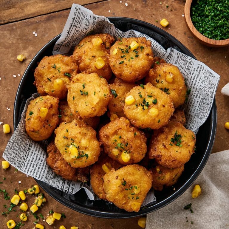 Crispy Sweet Corn Nuggets Recipe