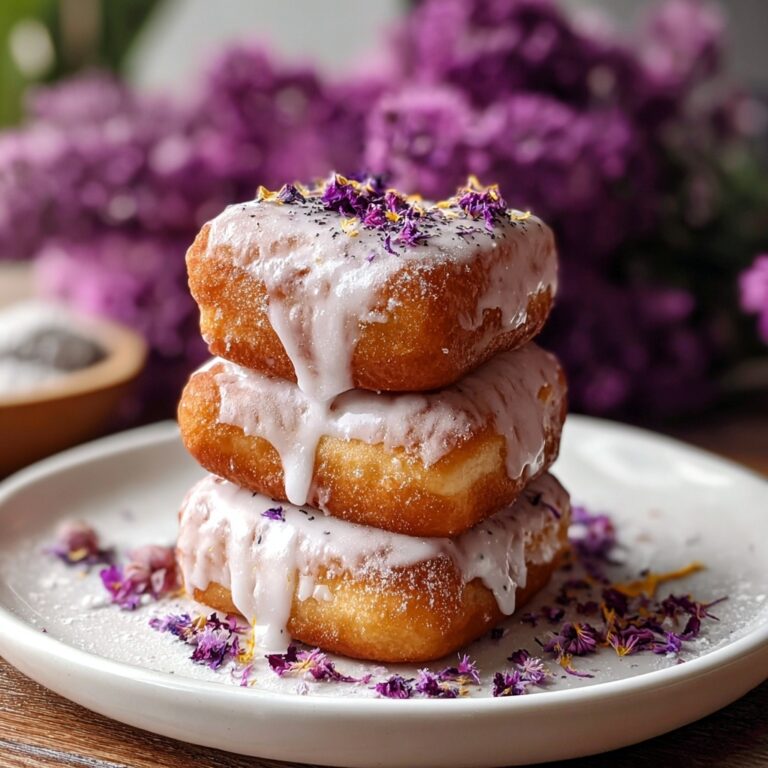 Vegan Lavender Vanilla Bean French Beignets Recipe