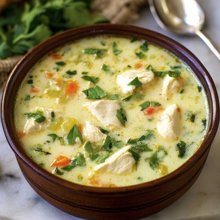 Keto Green Chicken Enchilada Soup Recipe