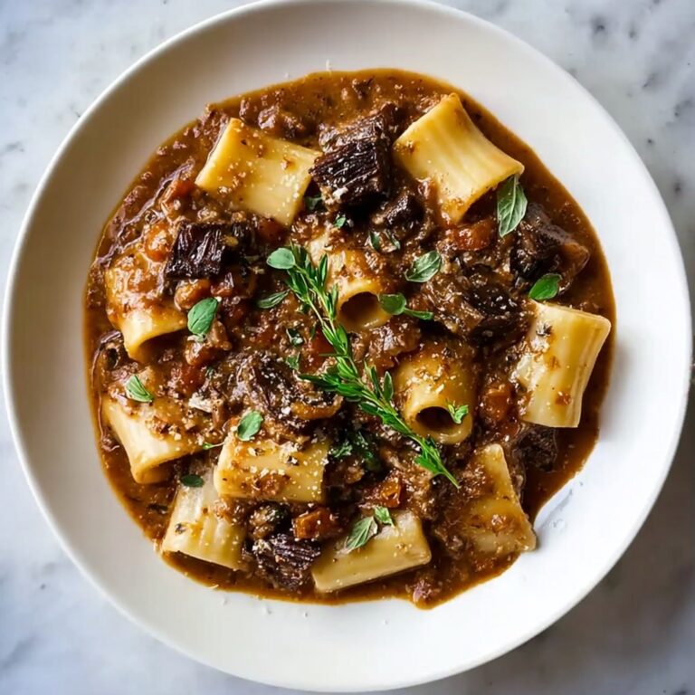 Braised Short Rib Ragu Pasta Recipe