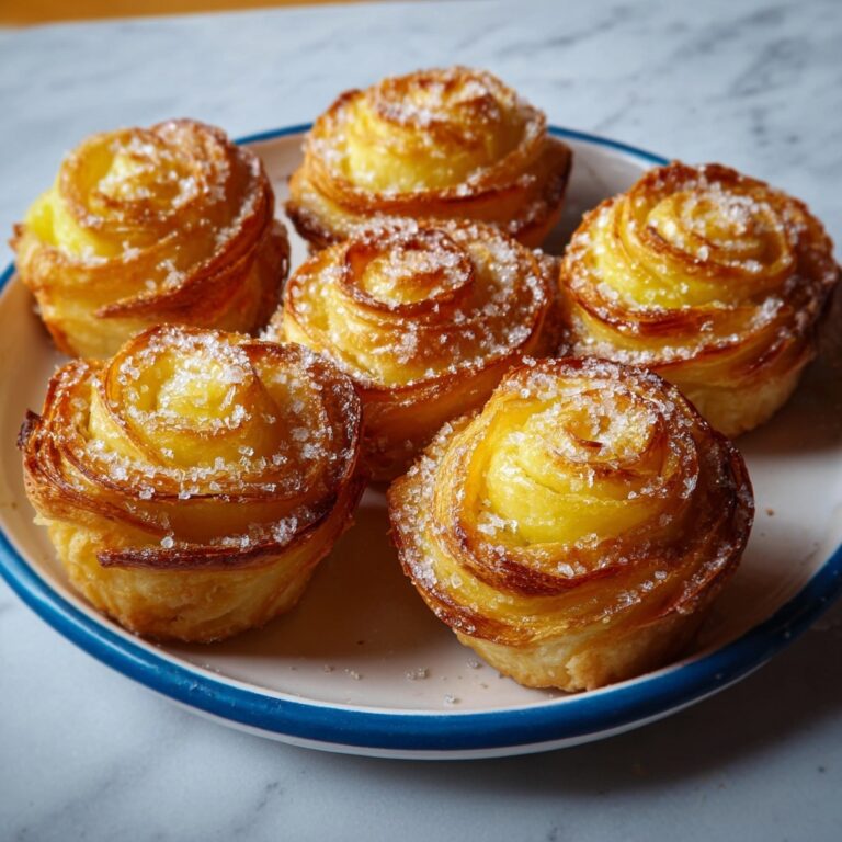 Peach Pie Cruffins Recipe