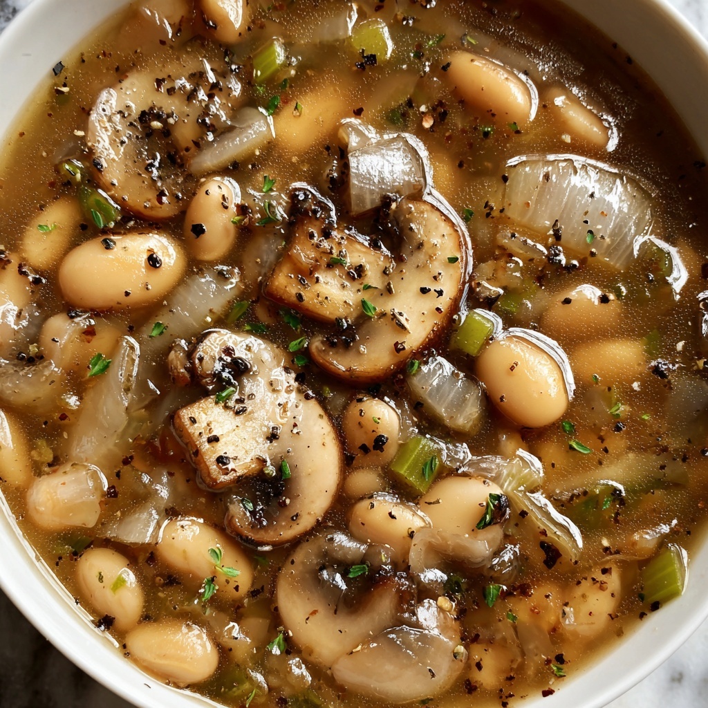 Earthy Mushroom and White Bean Stew Recipe - Recipe Image