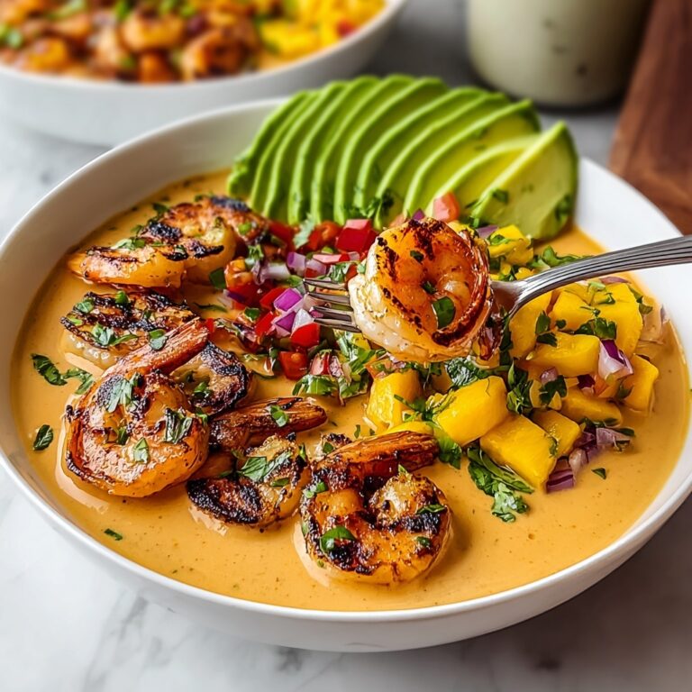 Delightful Shrimp and Avocado Bowls with Mango Salsa Recipe