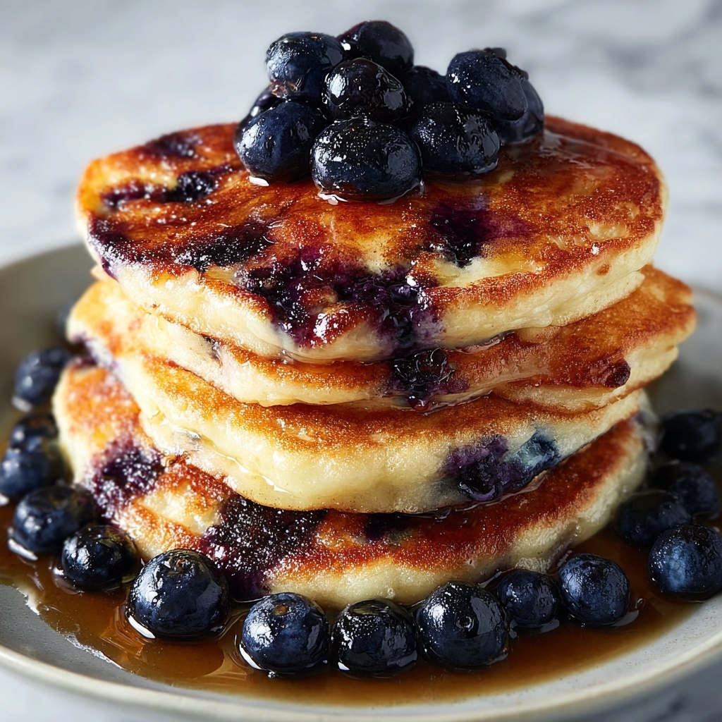 Fluffiest Blueberry Pancakes Recipe - Recipe Image