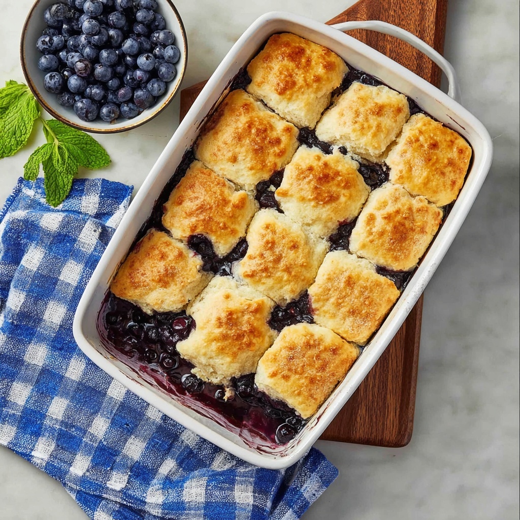 Blueberry Butter Swim Biscuits - Butter Dips Recipe - Recipe Image