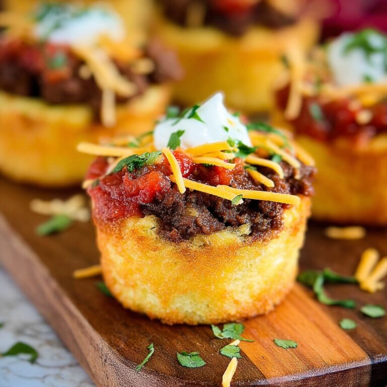 Taco Cornbread Muffins Recipe