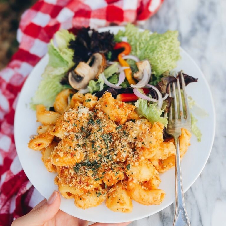 Baked Ziti with Italian Sausage, Alfredo, and Cheesy Topping Recipe