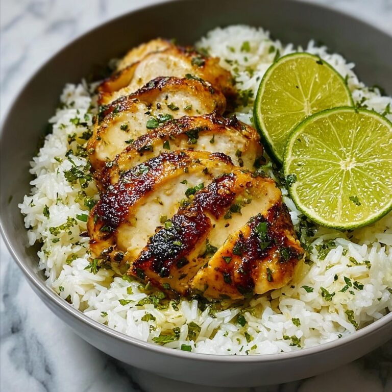 Coconut Lime Chicken and Rice Recipe