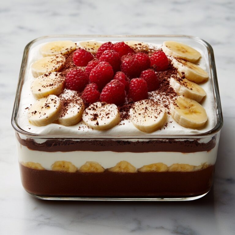 No Bake Banana Split Dessert Recipe