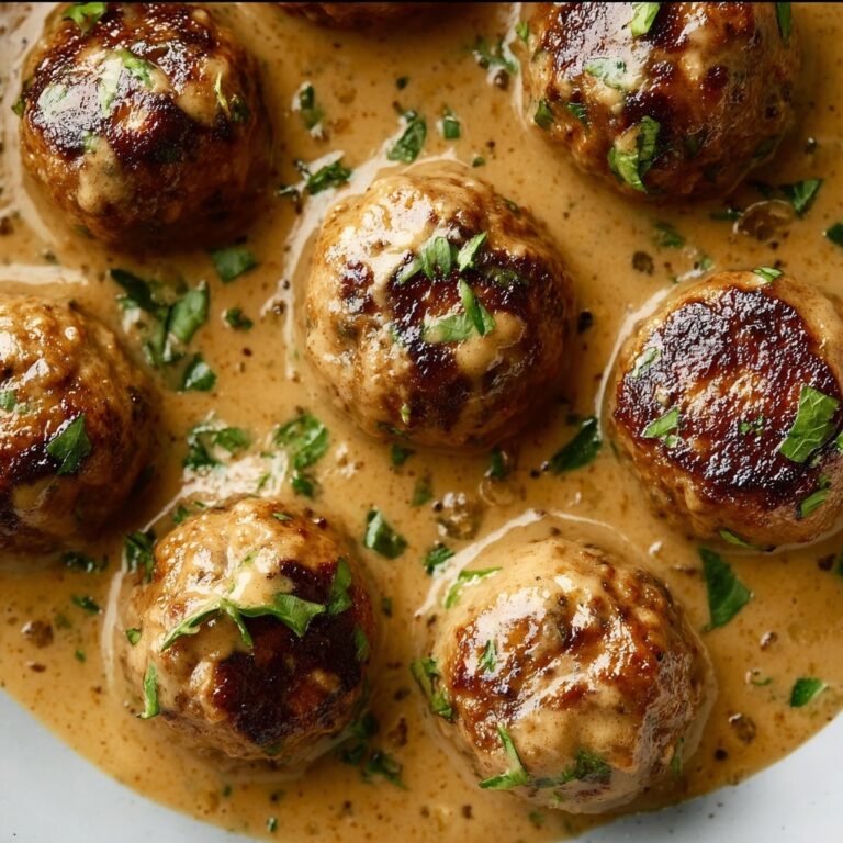 Meatballs in Dijon Gravy Recipe