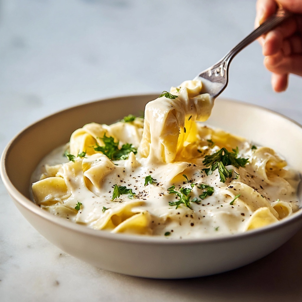 Easy Homemade Alfredo Sauce Recipe - Recipe Image