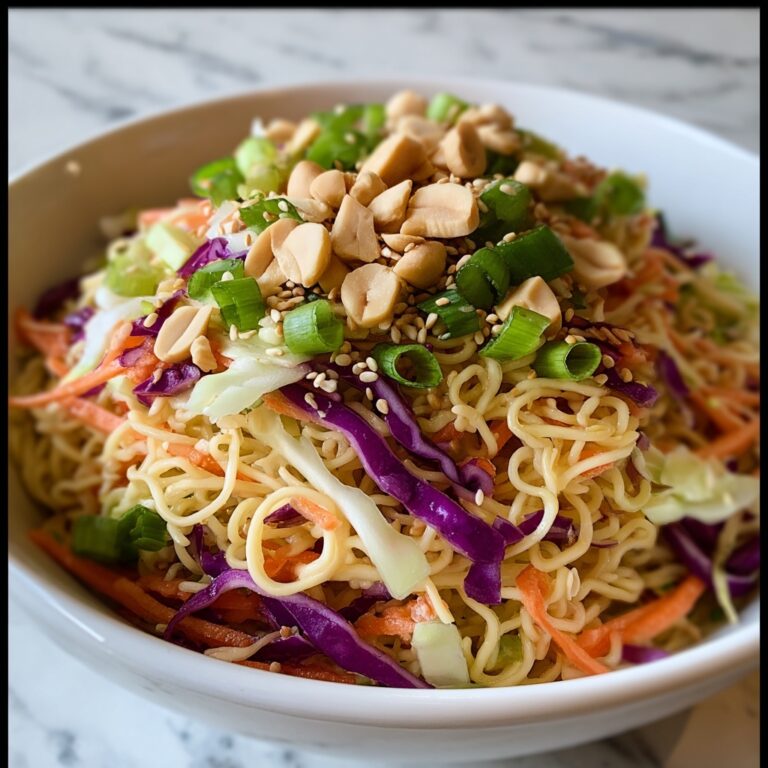 Crunchy Ramen Noodle Salad Recipe