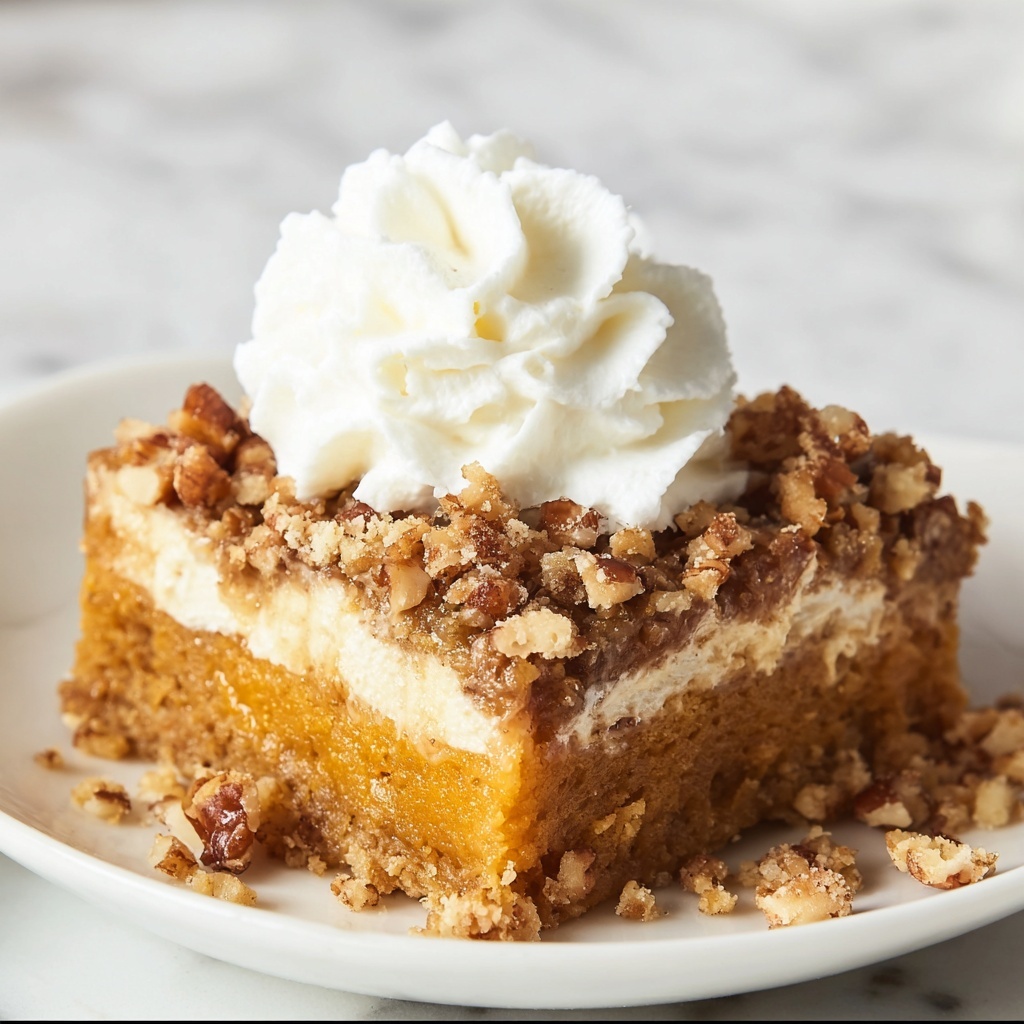 Pumpkin Pie Dump Cake Recipe - Recipe Image