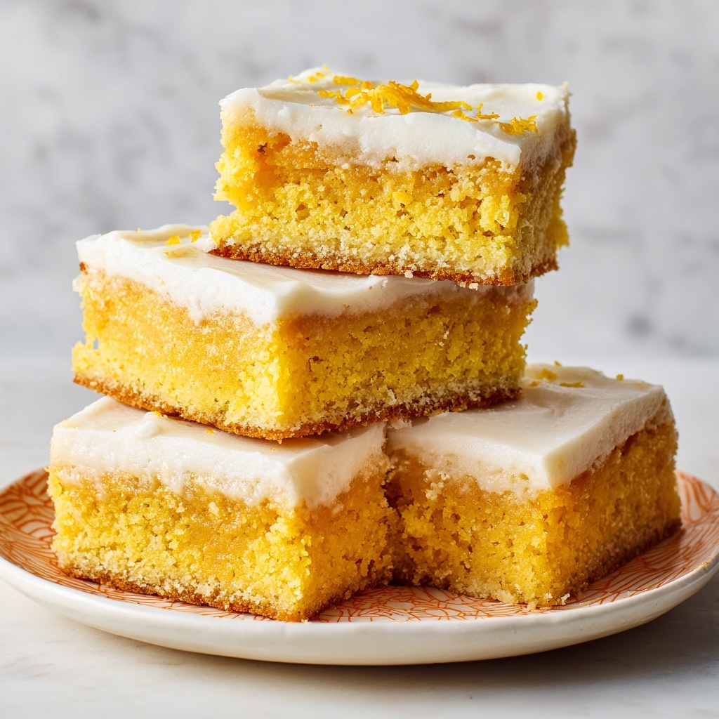 Fudgy Lemon Brownies Recipe - Recipe Image