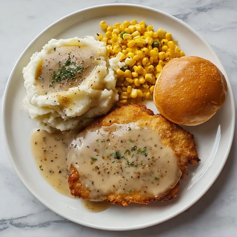 Country Fried Chicken with Creamy Gravy Recipe