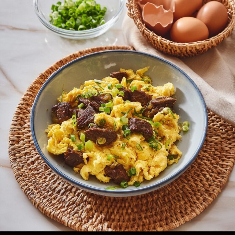 Chinese Beef and Eggs Recipe