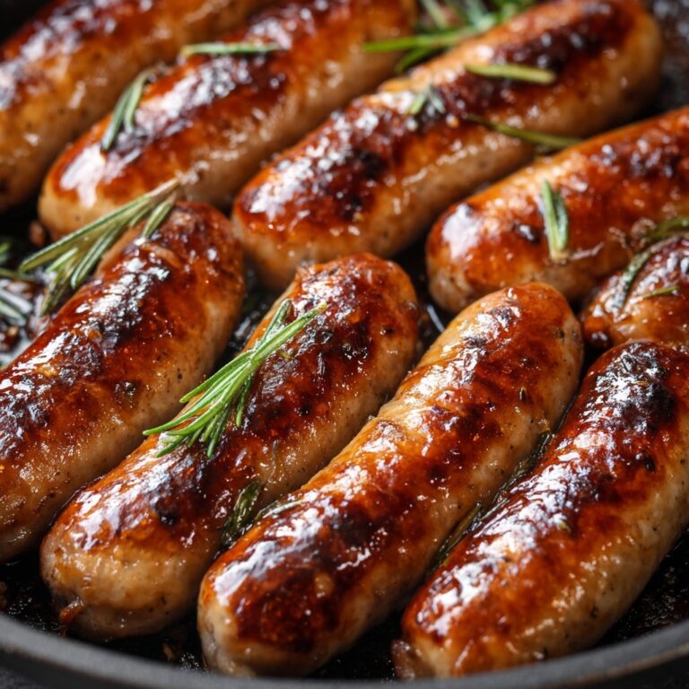 Maple and Rosemary Breakfast Sausage Recipe
