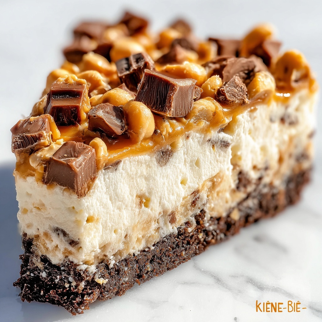 Butterfinger Pie (No-Bake) Recipe - Recipe Image