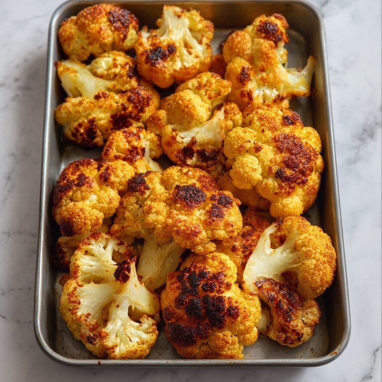 Hot Honey Roasted Cauliflower Recipe