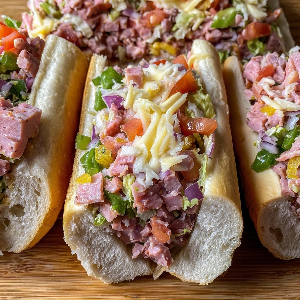 Chopped Italian Sandwich Recipe - Recipe Image