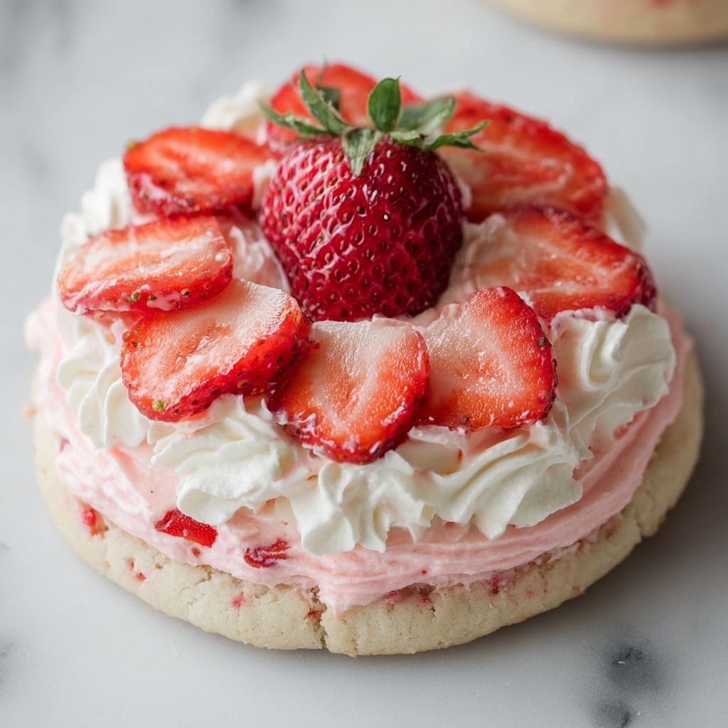 Strawberry Cheesecake Cookies Recipe - Recipe Image