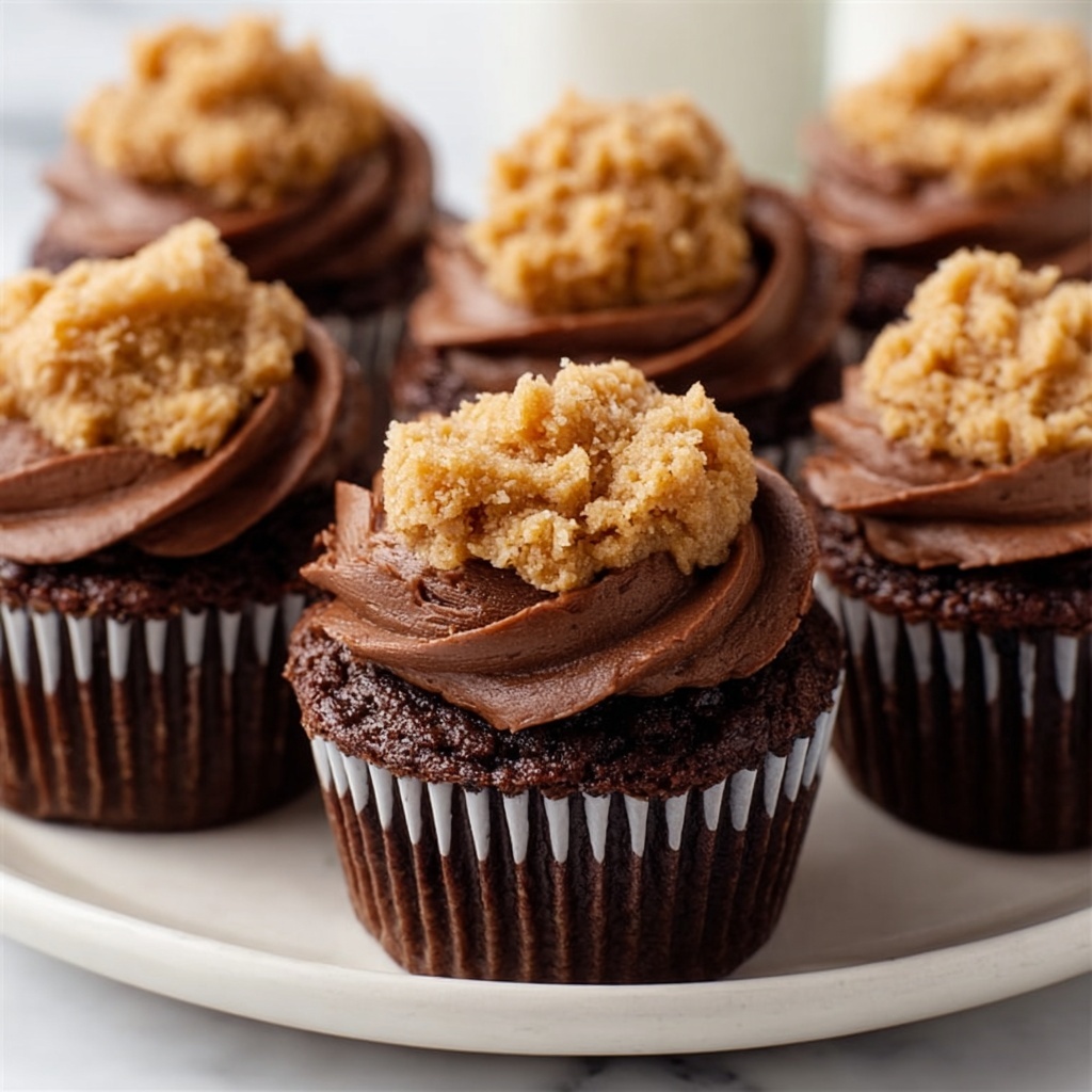 German Chocolate Cupcakes Recipe - Recipe Image
