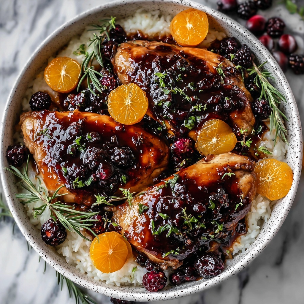 Cranberry Orange Chicken Recipe - Recipe Image
