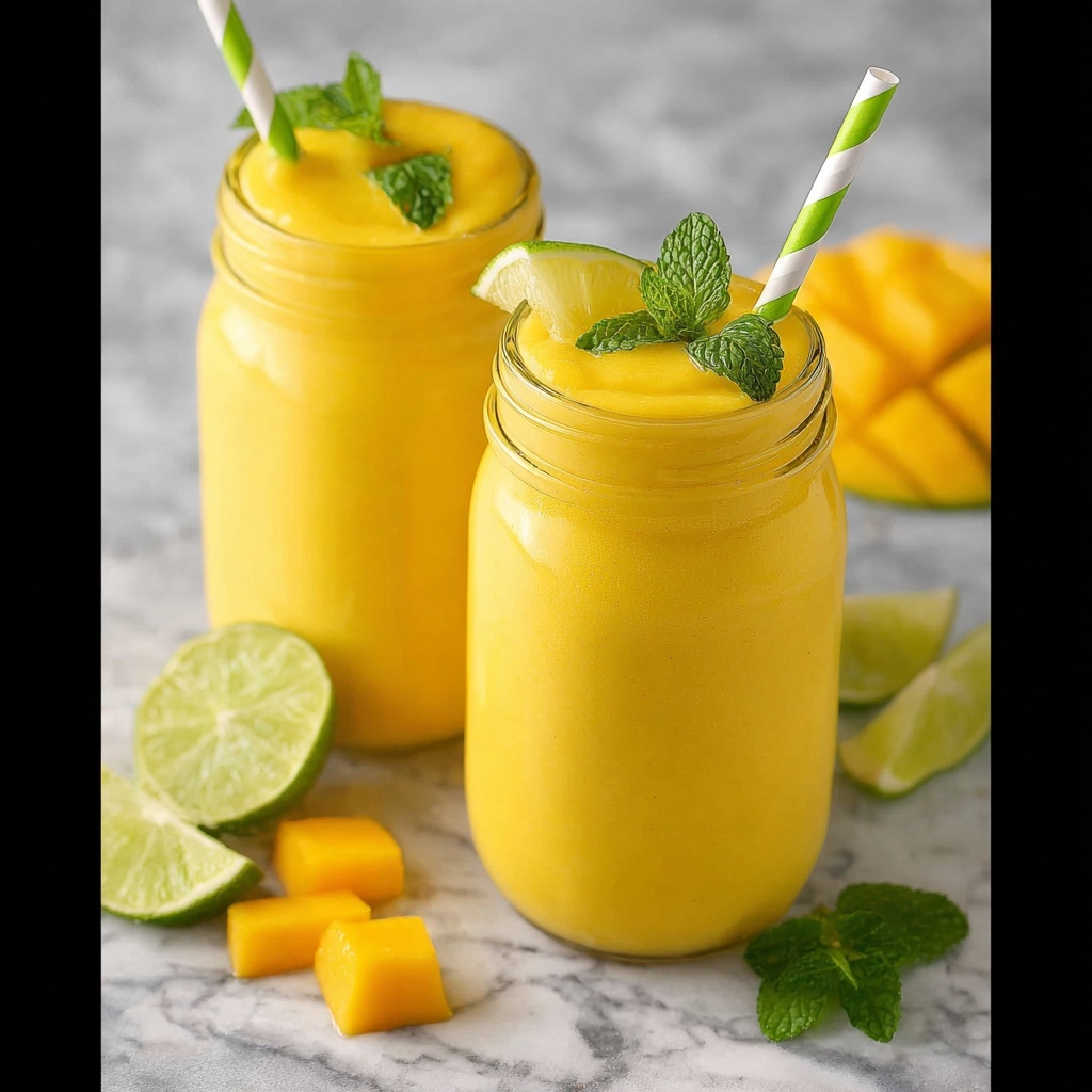 Mango Smoothie Recipe - Recipe Image