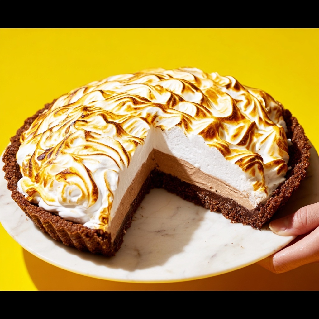 Fluffernutter Pie Recipe - Recipe Image