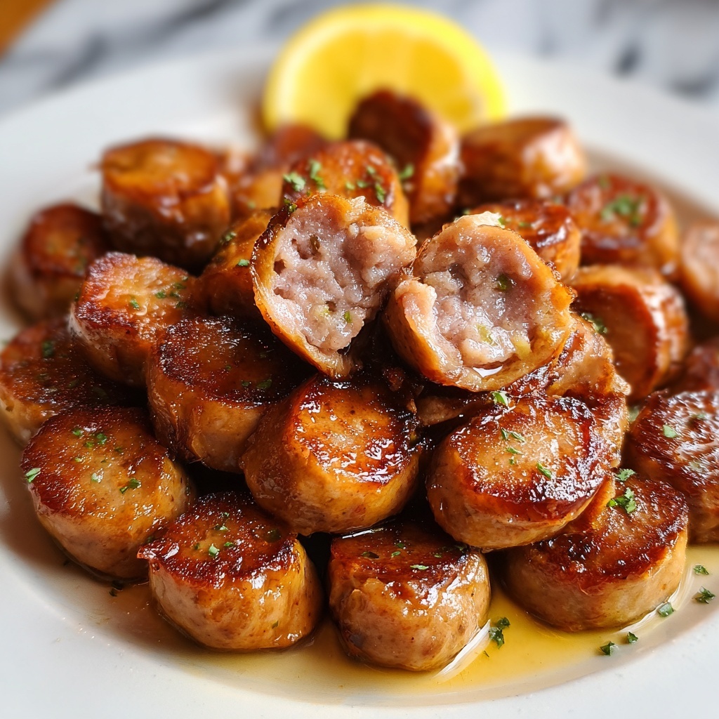 Beef Sausage Pancake Bites Recipe - Recipe Image