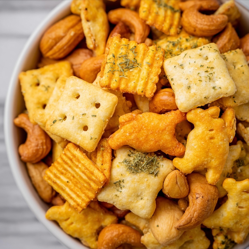 Buffalo Ranch Snack Mix Recipe - Recipe Image