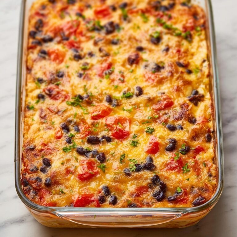 Black Bean and Rice Casserole Recipe