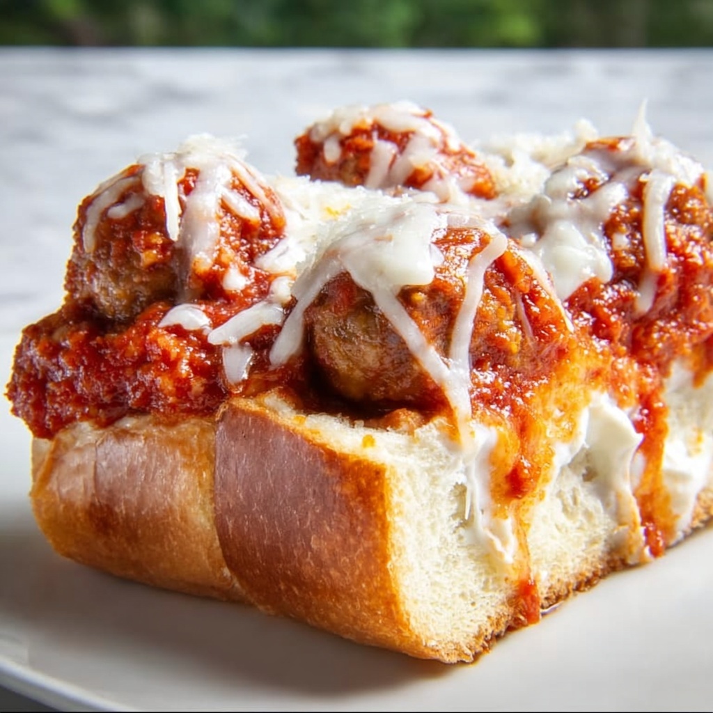 Meatball Sub Casserole Recipe - Recipe Image