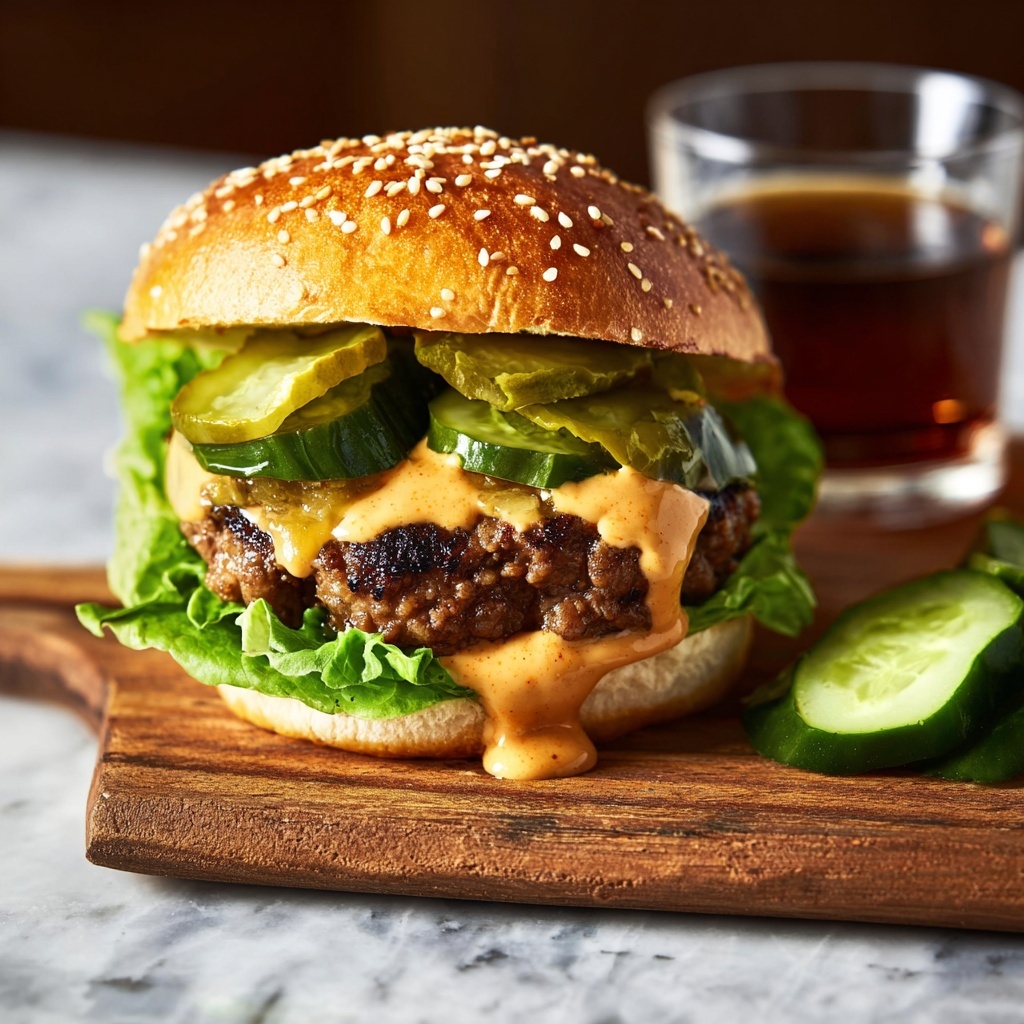 Guinness Burgers Recipe - Recipe Image