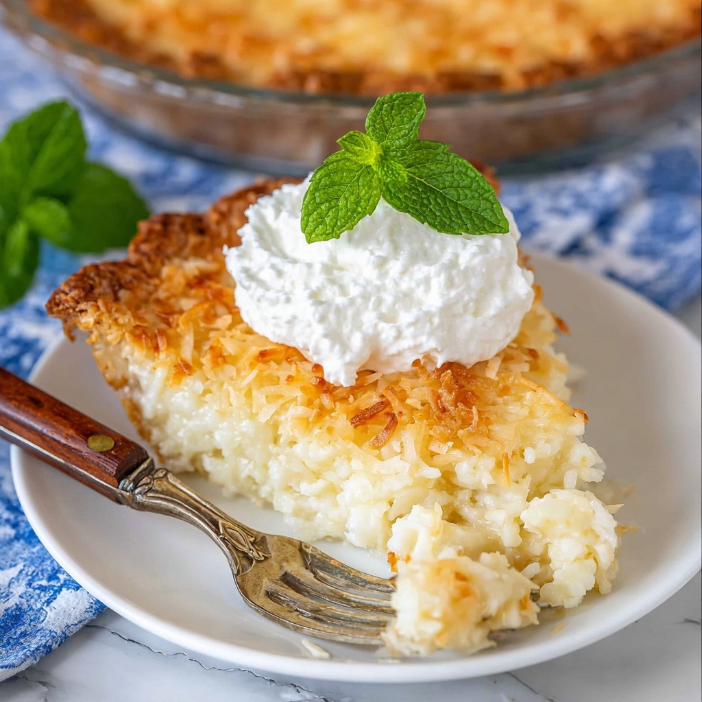 Coconut Pie Recipe - Recipe Image