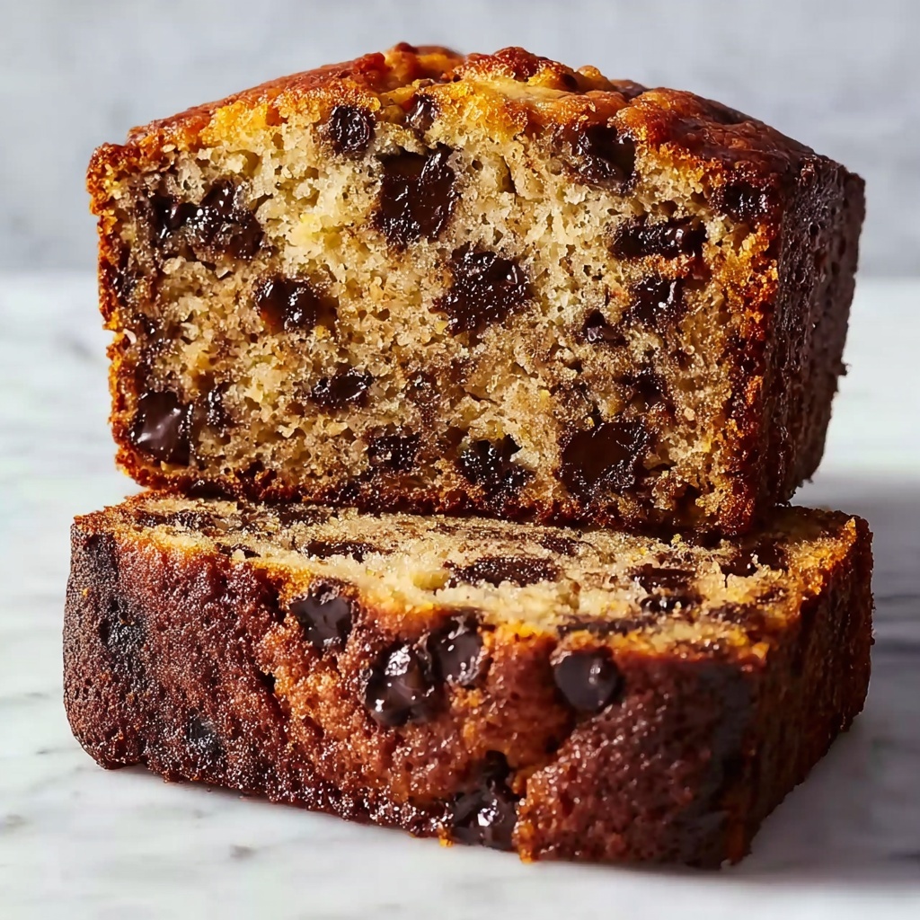 Vegan Chocolate Chip Banana Bread Recipe - Recipe Image
