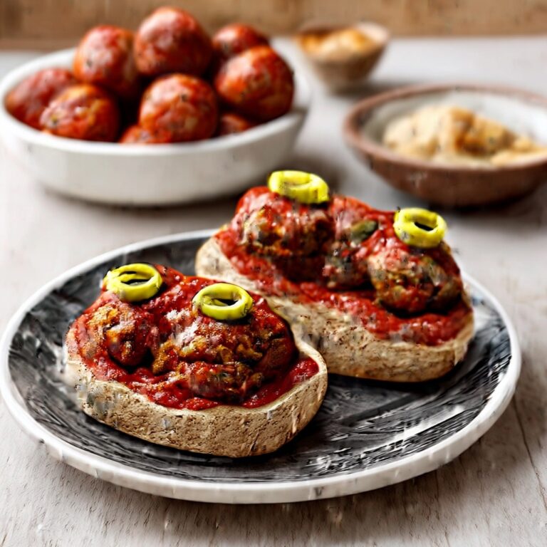Meatball Monster Sandwiches Recipe