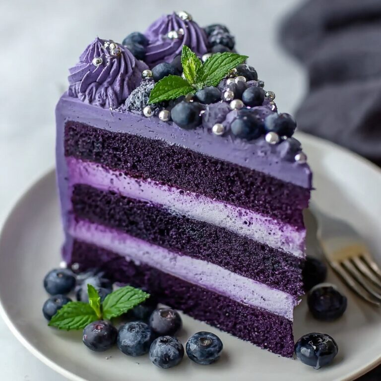 Purple Velvet Cake Recipe