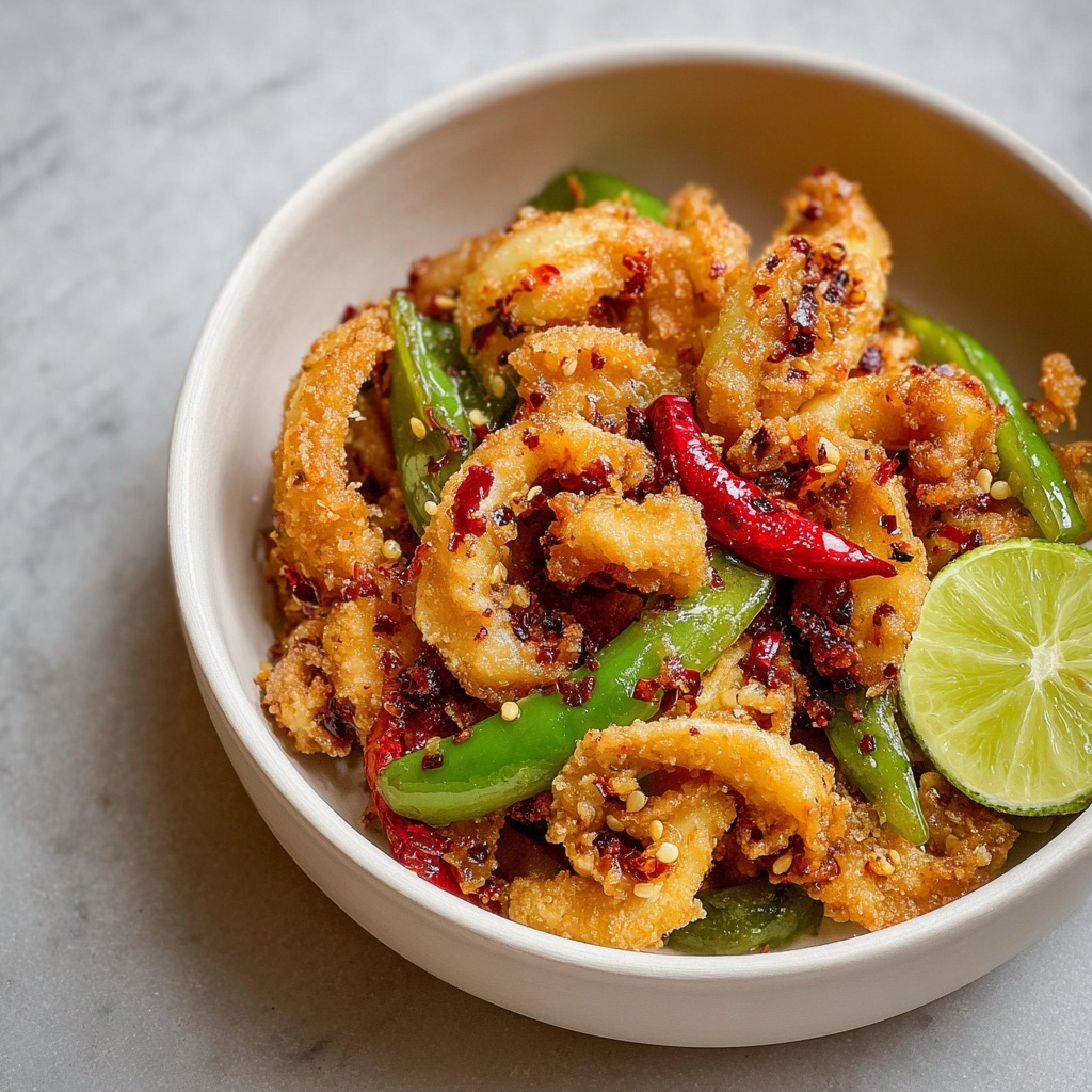 Hot Butter Calamari Recipe - Recipe Image