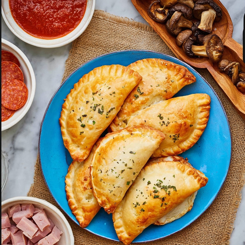 Homemade Pizza Pockets Recipe - Recipe Image