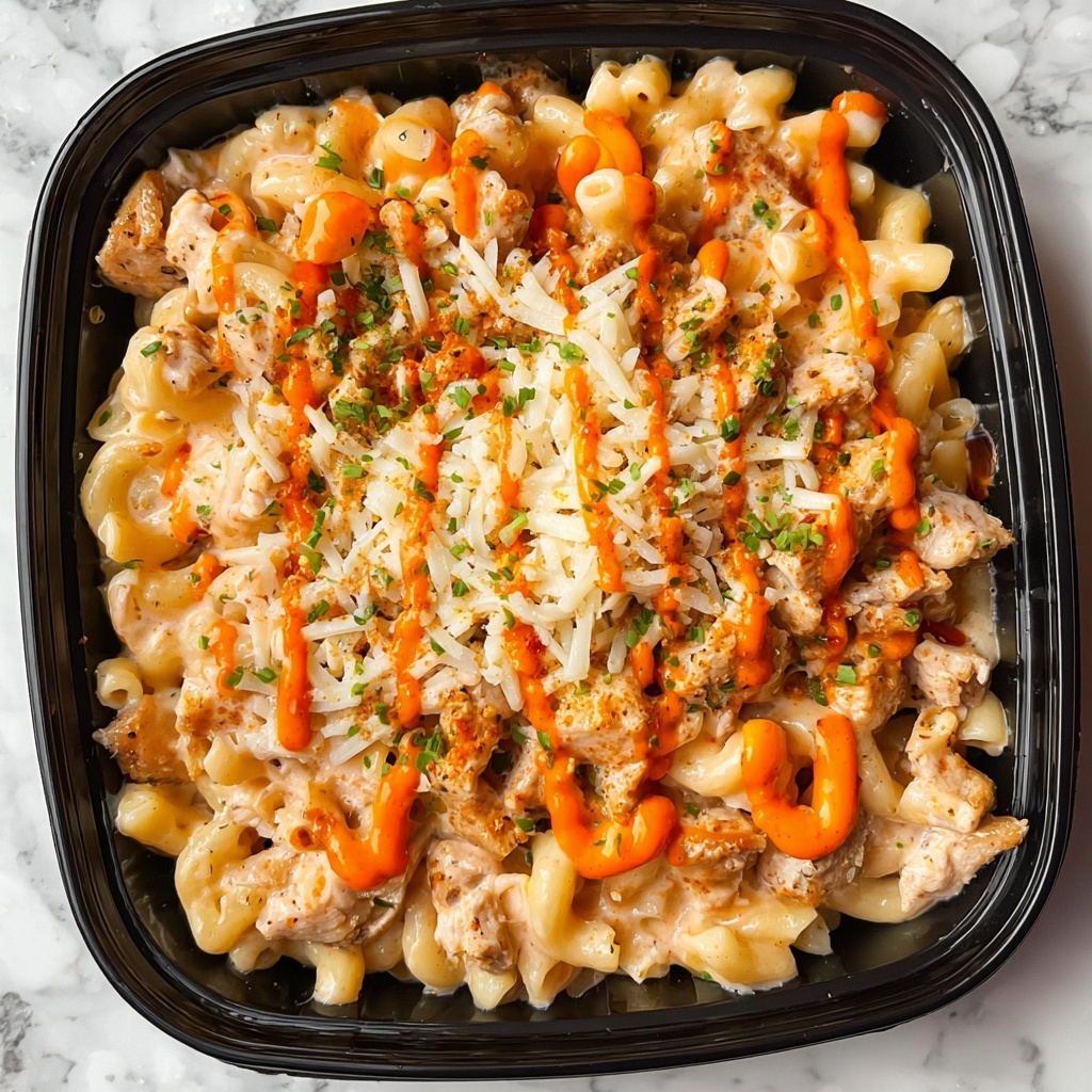 Smoked Buffalo Chicken Pasta Recipe - Recipe Image