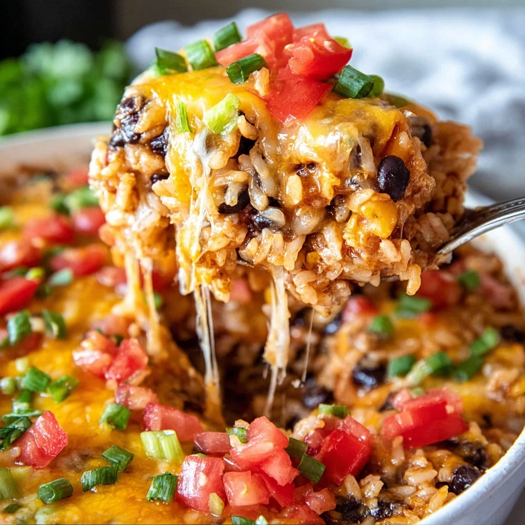One-Pot Chicken Burrito Bowls Recipe - Recipe Image